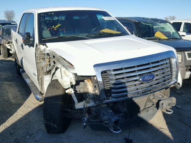 1FTFW1ET1CKE08131 - 2012 FORD F150 SUPER WHITE photo 1