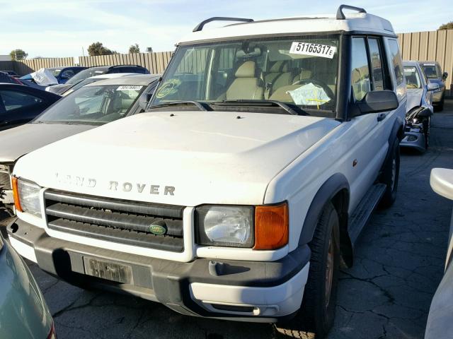 SALTY1247XA228666 - 1999 LAND ROVER DISCOVERY WHITE photo 2