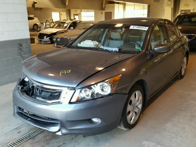 1HGCP3F81AA025171 - 2010 HONDA ACCORD EXL GRAY photo 2