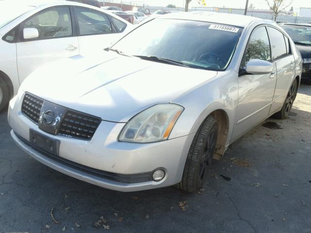 1N4BA41E15C867054 - 2005 NISSAN MAXIMA SE SILVER photo 2