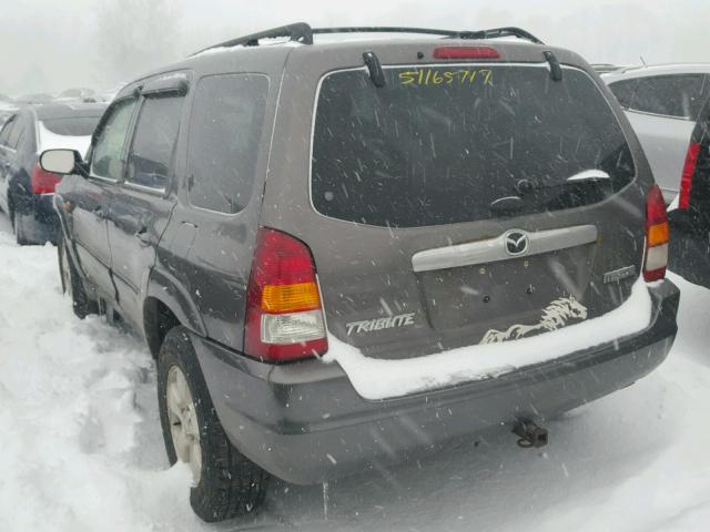 4F2CZ941X3KM37779 - 2003 MAZDA TRIBUTE LX TAN photo 3