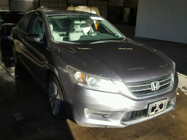 1HGCR2F31EA043071 - 2014 HONDA ACCORD LX CHARCOAL photo 1