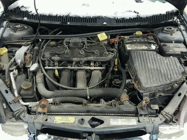 1B3ES26C32D539111 - 2002 DODGE NEON BLUE photo 7