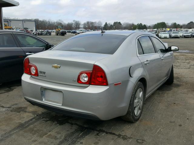 1G1ZG57B78F216372 - 2008 CHEVROLET MALIBU LS SILVER photo 4