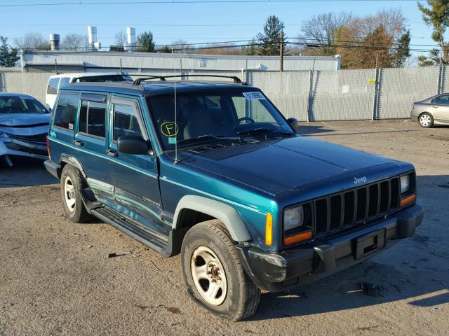 1J4FJ68SXWL250895 - 1998 JEEP CHEROKEE S GREEN photo 1