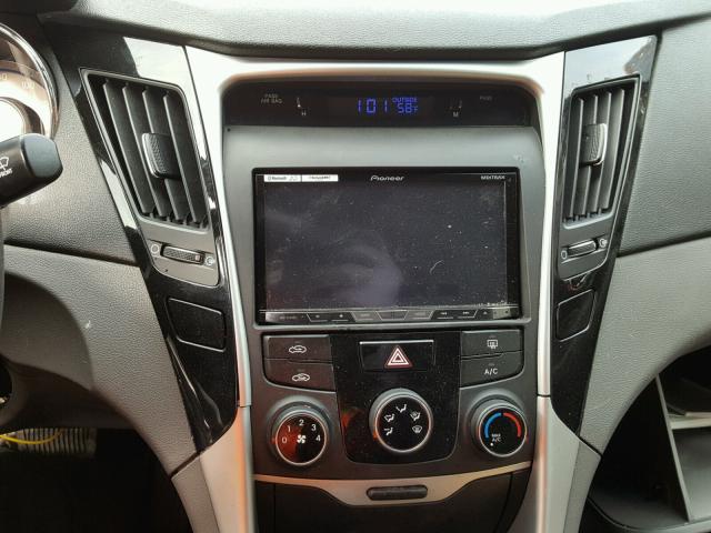 5NPEB4AC0EH838359 - 2014 HYUNDAI SONATA GLS GRAY photo 9