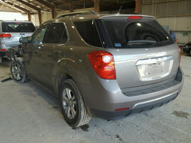 2GNALDEKXC6358450 - 2012 CHEVROLET EQUINOX LT TAN photo 3