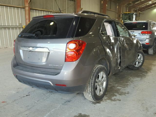 2GNALDEKXC6358450 - 2012 CHEVROLET EQUINOX LT TAN photo 4