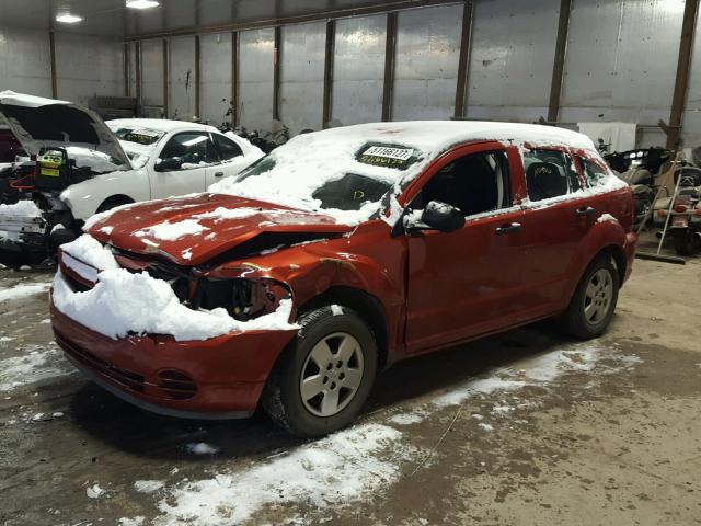 1B3HB28C68D605315 - 2008 DODGE CALIBER ORANGE photo 9