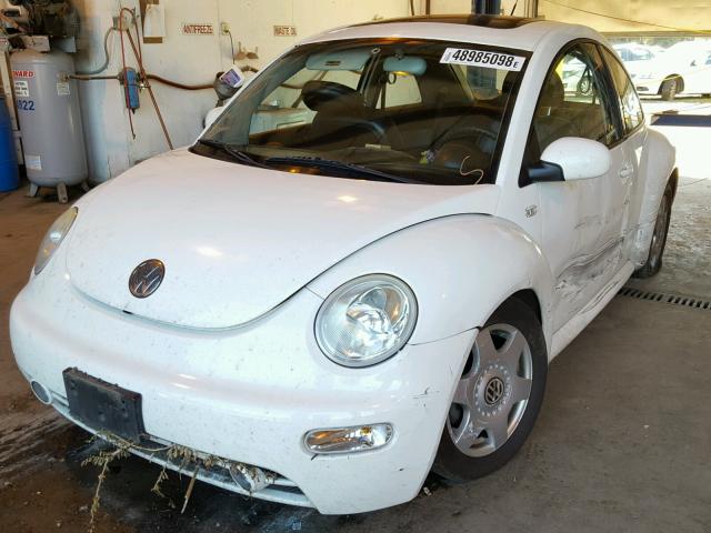 3VWCP21C31M475750 - 2001 VOLKSWAGEN NEW BEETLE Ağ foto 2