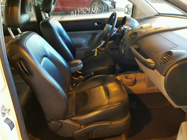 3VWCP21C31M475750 - 2001 VOLKSWAGEN NEW BEETLE Ağ foto 5