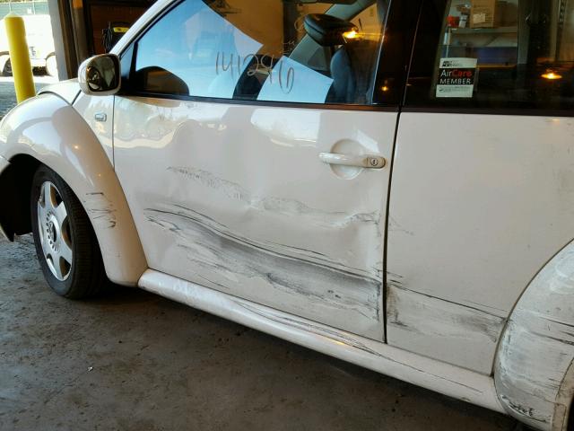 3VWCP21C31M475750 - 2001 VOLKSWAGEN NEW BEETLE Ağ foto 9