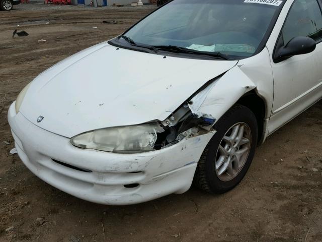 2B3HD46R72H144259 - 2002 DODGE INTREPID S თეთრი ფოტო 9