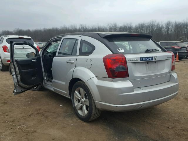 1B3CB4HA6AD558670 - 2010 DODGE CALIBER SX SILVER photo 3