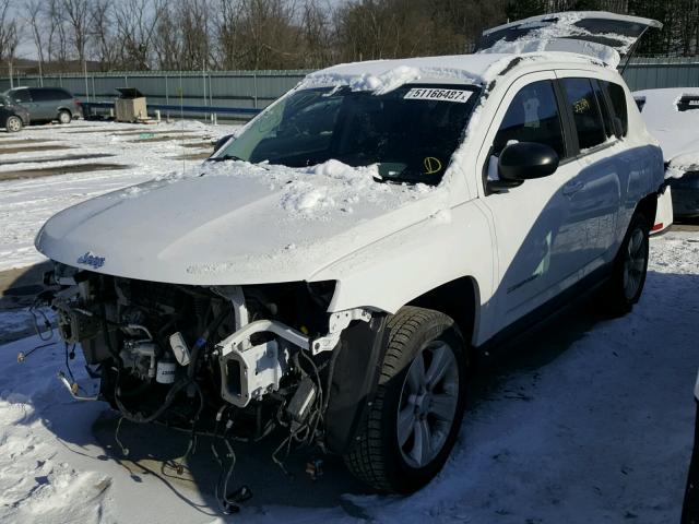 1J4NT1FB3BD146748 - 2011 JEEP COMPASS SP WHITE photo 2