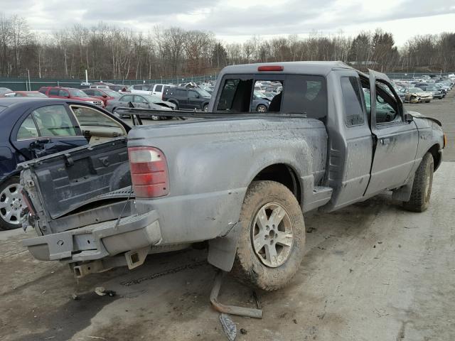 1FTZR15E04PB52414 - 2004 FORD RANGER SUP GRAY photo 4