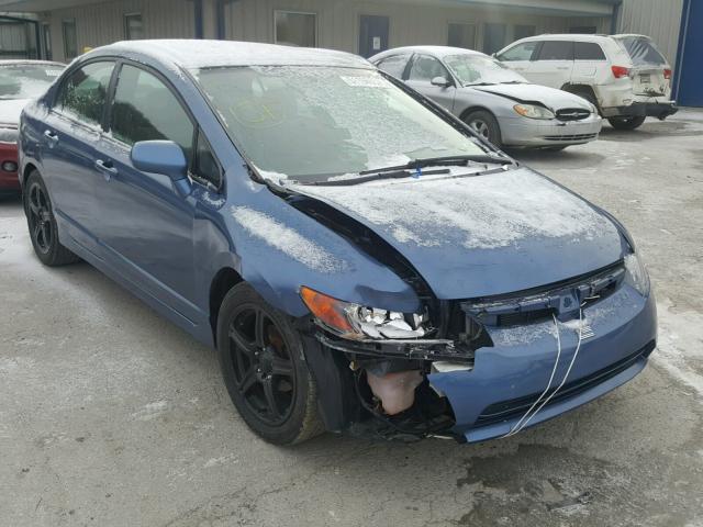 1HGFA168X6L033364 - 2006 HONDA CIVIC EX ლურჯი ფოტო 1