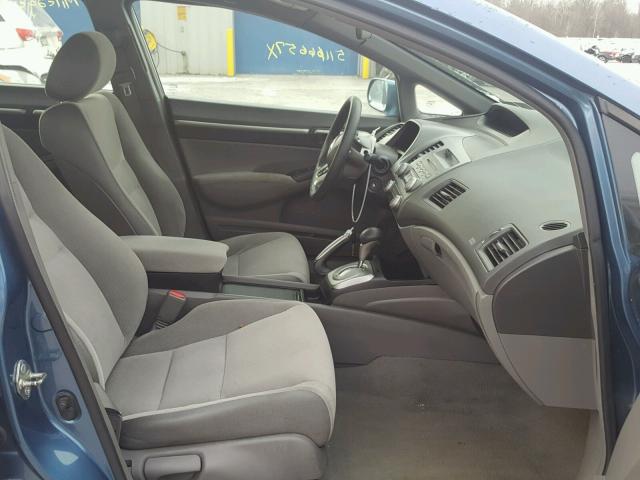 1HGFA168X6L033364 - 2006 HONDA CIVIC EX ლურჯი ფოტო 5