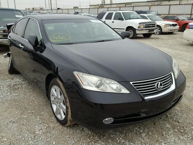 JTHBJ46G272067696 - 2007 LEXUS ES 350 BLACK photo 1