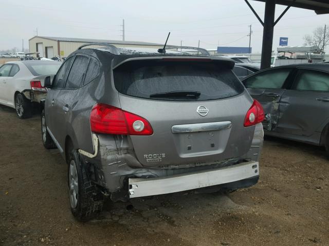 JN8AS5MT2EW616856 - 2014 NISSAN ROGUE SELE GRAY photo 3