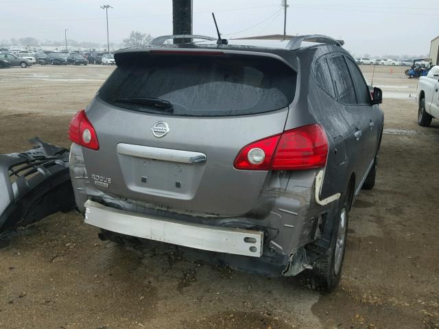 JN8AS5MT2EW616856 - 2014 NISSAN ROGUE SELE GRAY photo 4