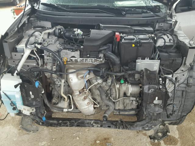 JN8AS5MT2EW616856 - 2014 NISSAN ROGUE SELE GRAY photo 7