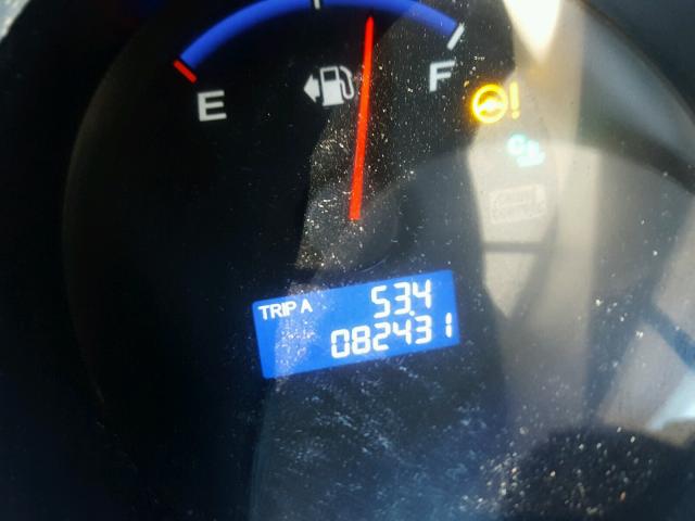 JHMGD38657S024062 - 2007 HONDA FIT S ვერცხლისფერი ფოტო 8