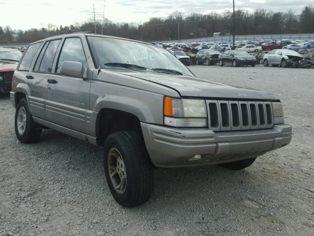 1J4GZ78Y4WC183976 - 1998 JEEP GRAND CHER GRAY photo 1