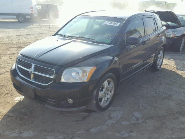 1B3HB48B37D591200 - 2007 DODGE CALIBER SX BLACK photo 2