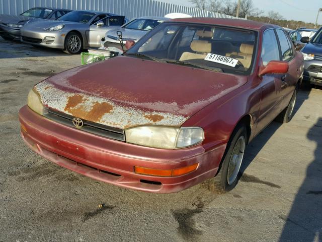 4T1SK12E5RU467580 - 1994 TOYOTA CAMRY LE ბურგუნდია ფოტო 2