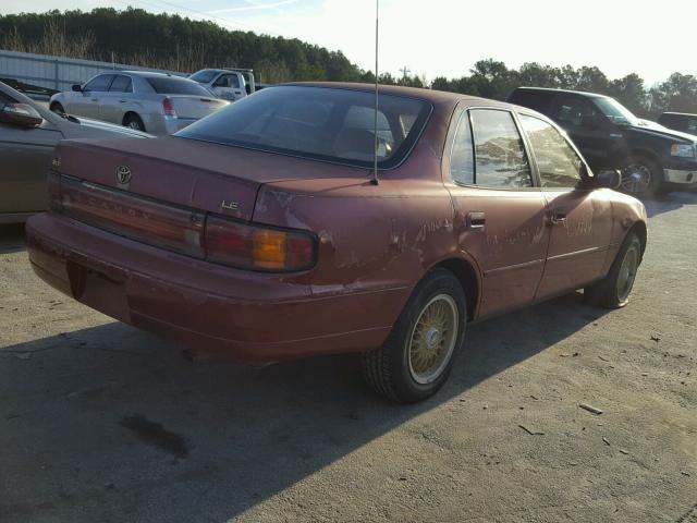 4T1SK12E5RU467580 - 1994 TOYOTA CAMRY LE ბურგუნდია ფოტო 4