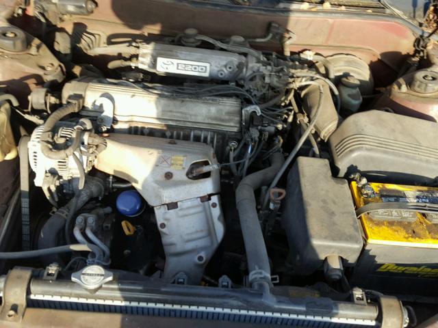 4T1SK12E5RU467580 - 1994 TOYOTA CAMRY LE ბურგუნდია ფოტო 7