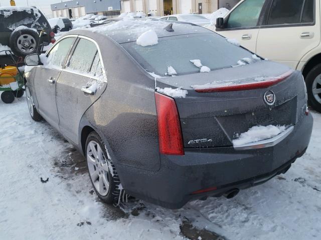 1G6AG5RX5E0116480 - 2014 CADILLAC ATS BLACK photo 3