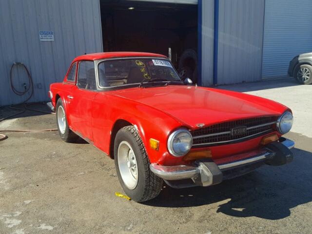 CF18173U - 1974 TRIUMPH CAR TR6 RED photo 1