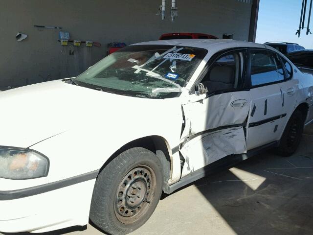 2G1WF52E239105172 - 2003 CHEVROLET IMPALA 白色 照片 9