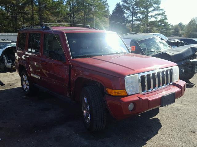 1J8HH582X6C231003 - 2006 JEEP COMMANDER RED photo 1