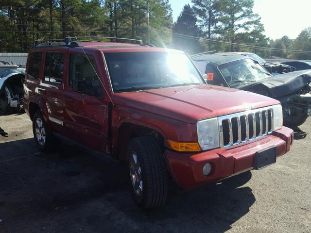 1J8HH582X6C231003 - 2006 JEEP COMMANDER RED photo 1