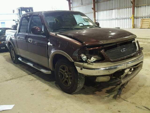 1FTRW07L31KC42244 - 2001 FORD F150 SUPER MAROON photo 1