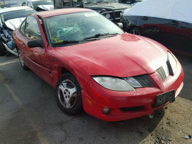 3G2JB12F25S208536 - 2005 PONTIAC SUNFIRE RED photo 1