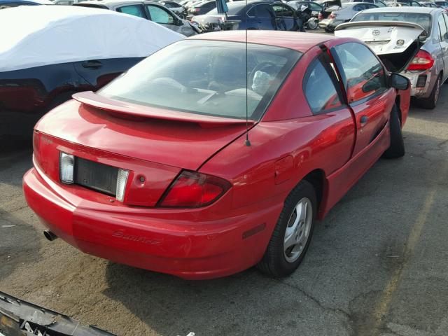 3G2JB12F25S208536 - 2005 PONTIAC SUNFIRE RED photo 4