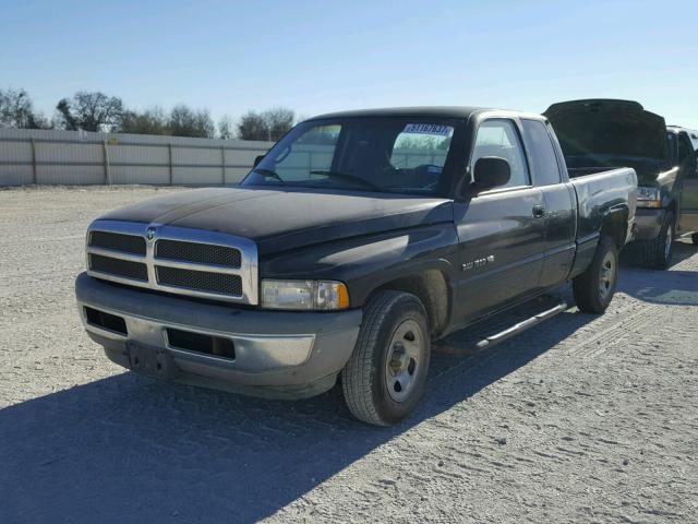 3B7HC13Y9WG184330 - 1998 DODGE RAM 1500 BLACK photo 2