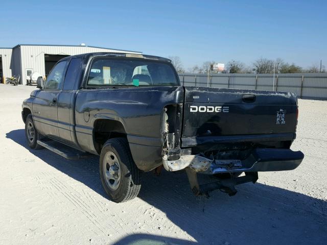 3B7HC13Y9WG184330 - 1998 DODGE RAM 1500 BLACK photo 3