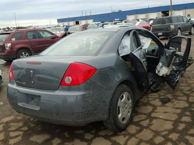 1G2ZF57B884246958 - 2008 PONTIAC G6 VALUE L GRAY photo 4