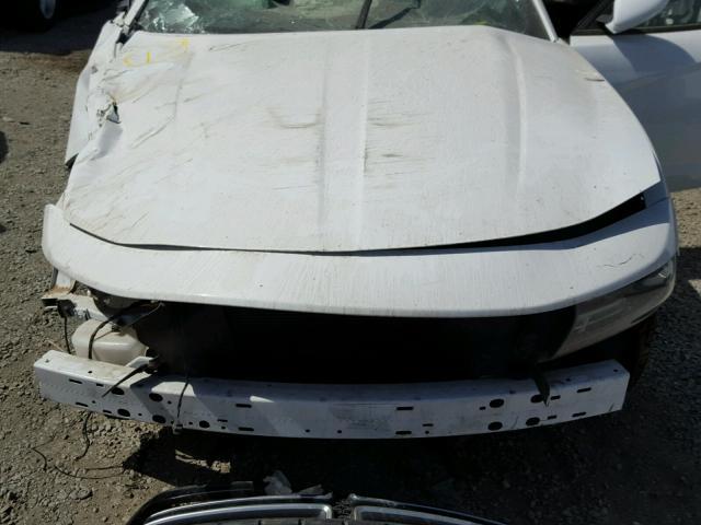 2C3CDXBG0FH795399 - 2015 DODGE CHARGER SE WHITE photo 7