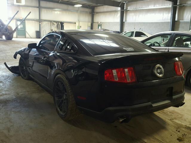 1ZVBP8CF0C5208810 - 2012 FORD MUSTANG GT BLACK photo 3