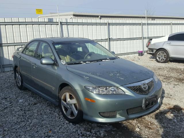 1YVFP80D735M54058 - 2003 MAZDA 6 S TEAL photo 1