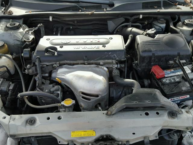 4T1BE32K73U133518 - 2003 TOYOTA CAMRY LE SILVER photo 7