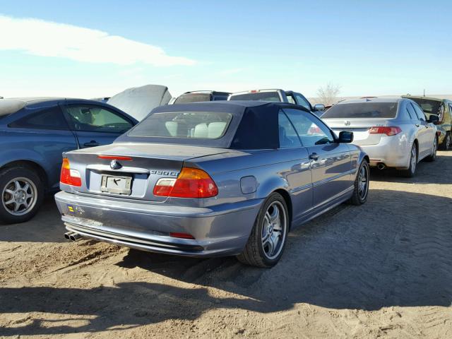 WBABS53401EV85906 - 2001 BMW 330 CI BLUE photo 4