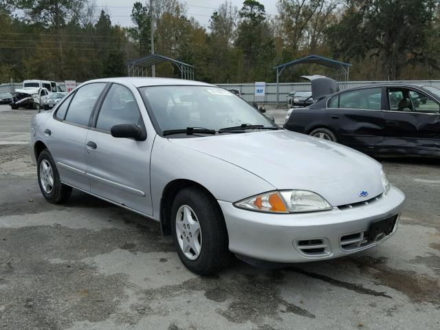 1G1JC524527230418 - 2002 CHEVROLET CAVALIER B SILVER photo 1