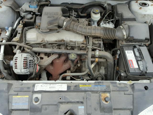 1G1JC524527230418 - 2002 CHEVROLET CAVALIER B SILVER photo 7